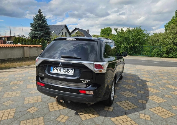 Mitsubishi Outlander cena 61400 przebieg: 173000, rok produkcji 2014 z Rawicz małe 232